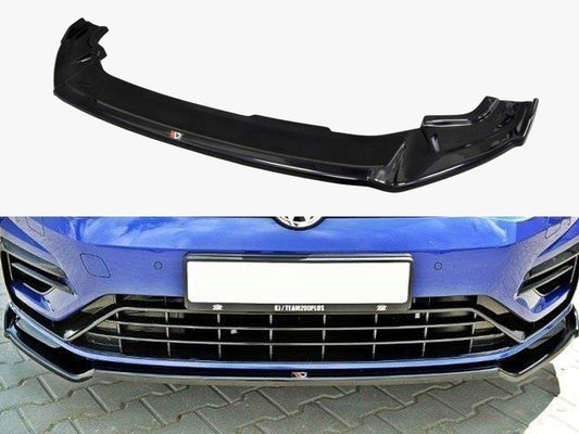Maxton Design Front Splitter V.2 Volkswagen Golf R / R-Line Mk7 Facelift