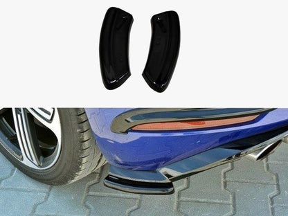 Maxton Design Rear Side Splitters Volkswagen Golf Hatchback R / R-Line Mk7 Facelift