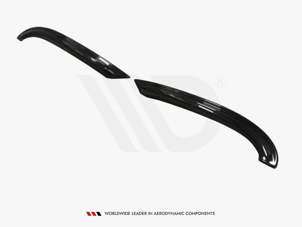 Maxton Design Rear Frames For Lights VW Golf 7 R / R-Line Facelift - Carbon Look