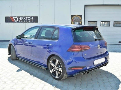 Maxton Design Side Skirts Diffusers V.1 Volkswagen Golf R / R-Line Mk7 Facelift