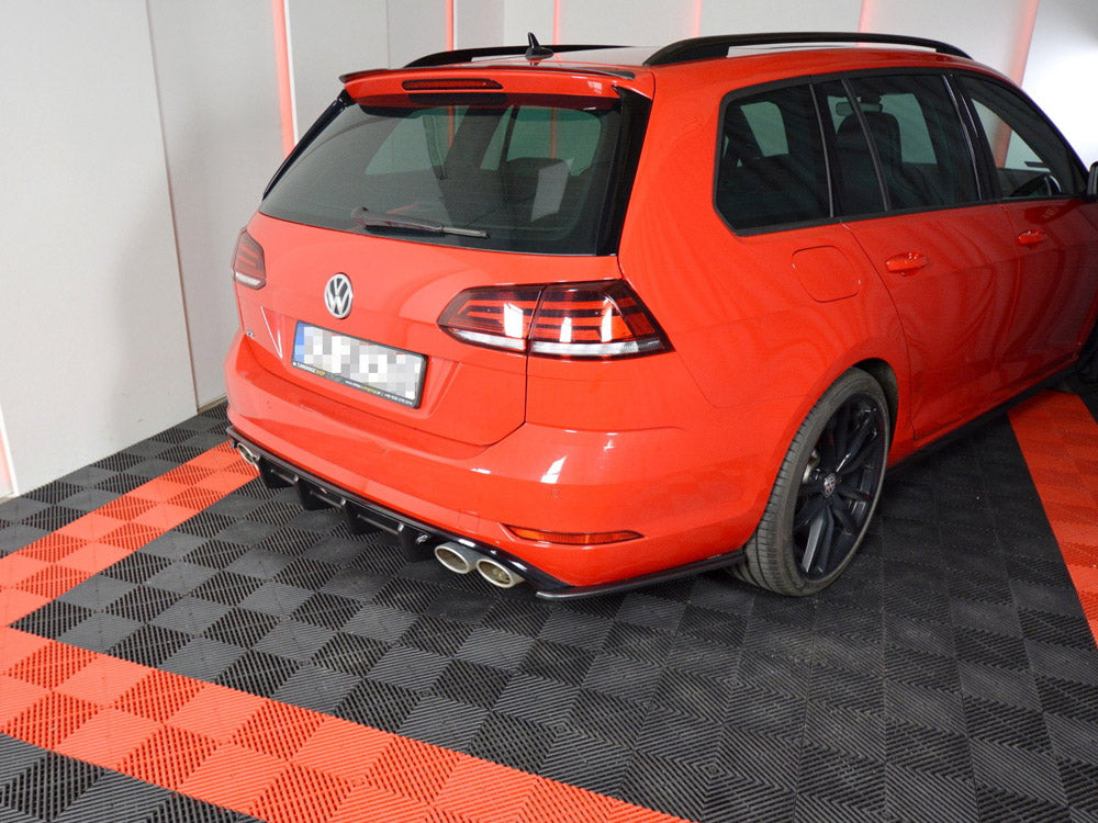 Maxton Design Rear Valance Volkswagen Golf R Variant Mk7 Facelift