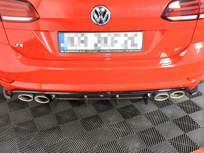 Maxton Design Rear Valance Volkswagen Golf R Variant Mk7 Facelift