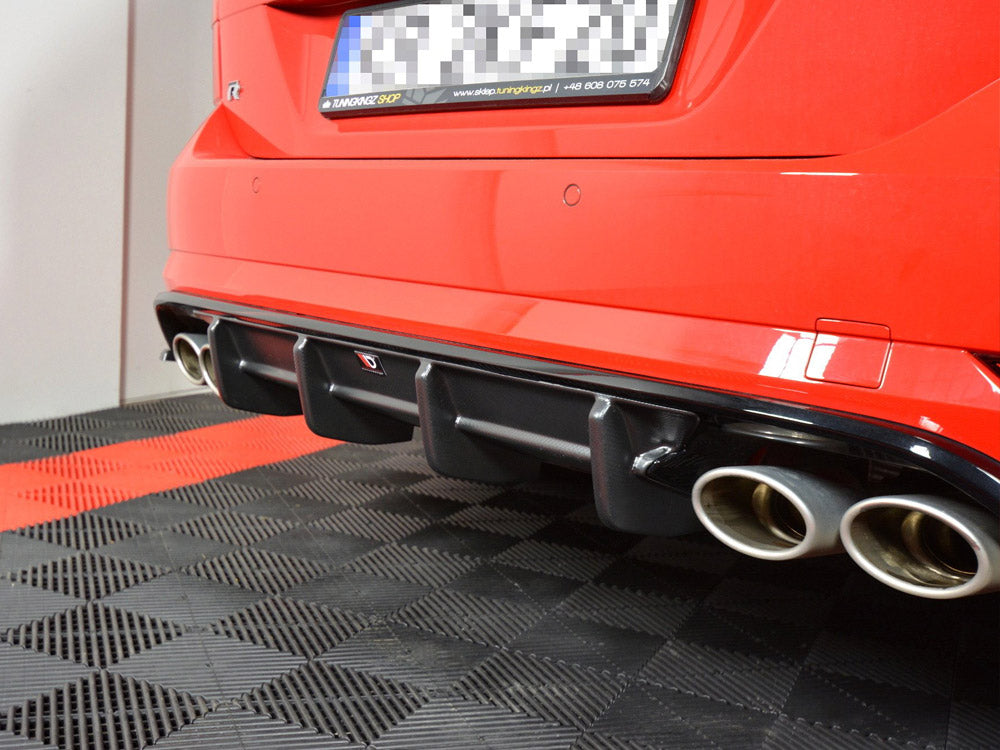 Maxton Design Rear Valance Volkswagen Golf R Variant Mk7 Facelift