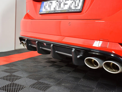Maxton Design Rear Valance Volkswagen Golf R Variant Mk7 Facelift