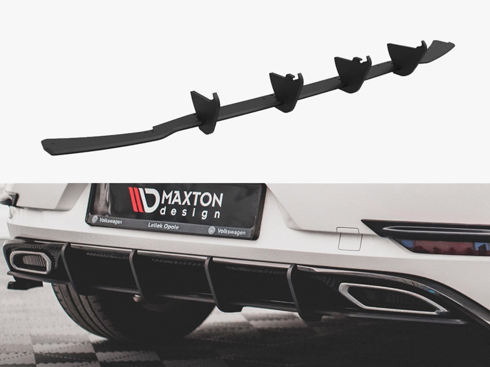 Maxton Design Street PRO Rear Diffuser VW Golf R-Line Mk7 Facelift