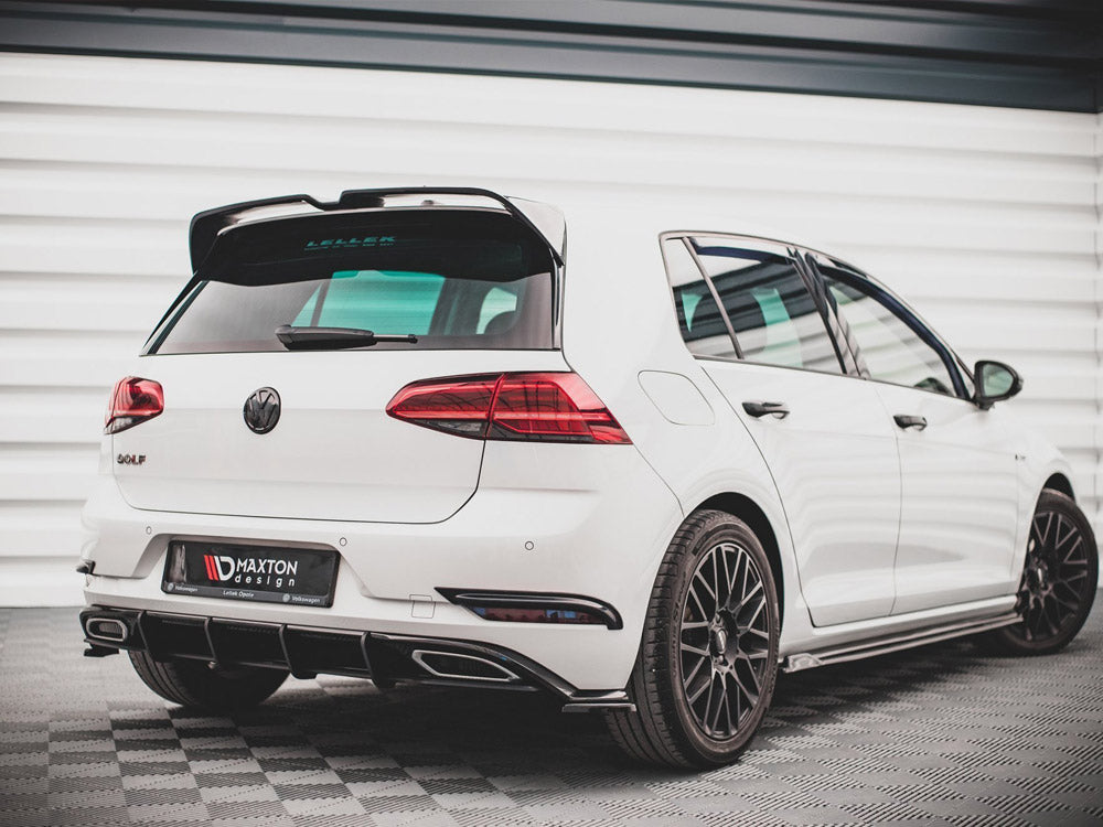 Maxton Design Street PRO Rear Diffuser VW Golf R-Line Mk7 Facelift