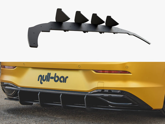 Maxton Design Street PRO Rear Diffuser V.1 VW Golf Mk8