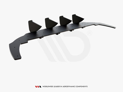 Maxton Design Street PRO Rear Diffuser V.1 VW Golf Mk8