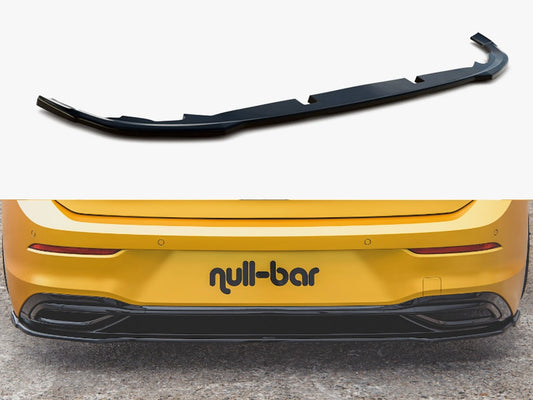 Maxton Design Rear Splitter Volkswagen Golf Mk8 - Carbon Look