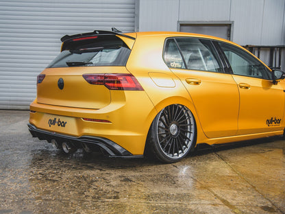 Maxton Design Rear Valance VW Golf Mk8 (R32 Look) - Carbon Look