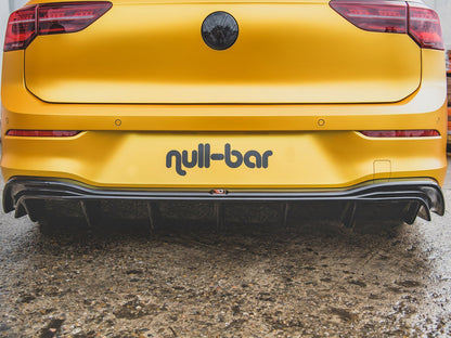 Maxton Design Rear Valance VW Golf Mk8 - Textured