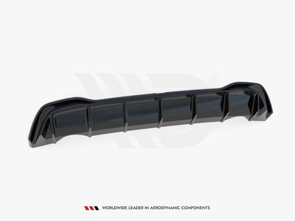 Maxton Design Rear Valance VW Golf Mk8 - Textured