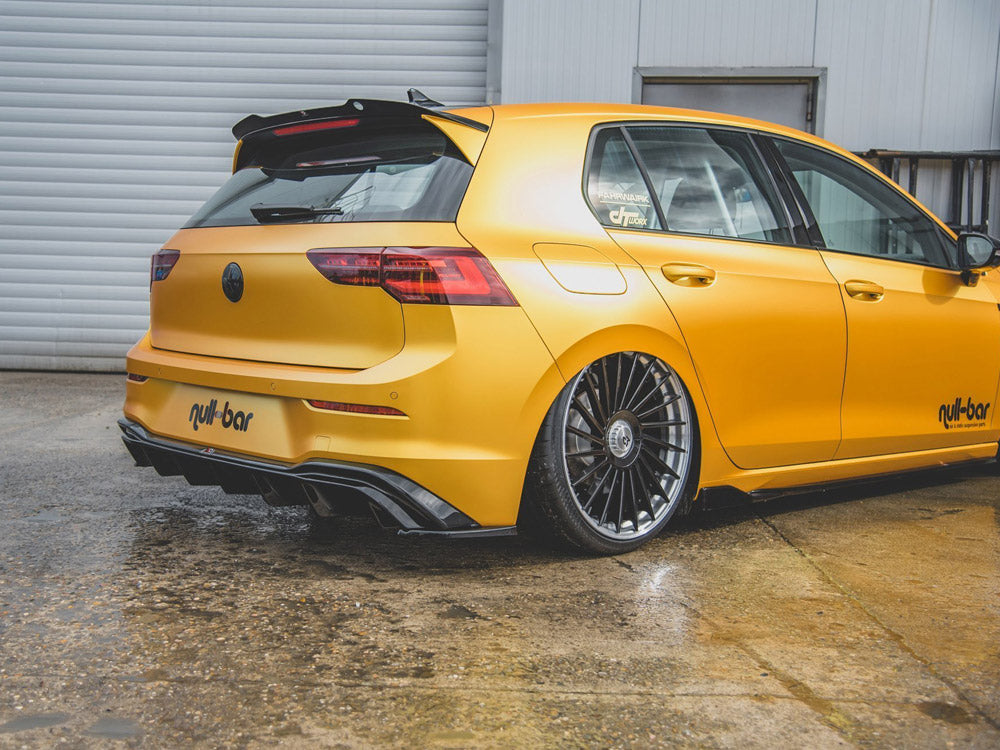 Maxton Design Rear Side Splitters VW Golf MK8 (2020-) - Carbon Look