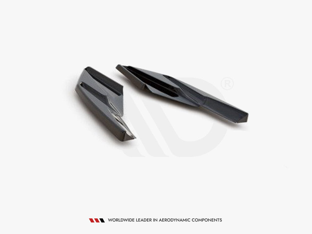 Maxton Design Rear Side Splitters VW Golf MK8 (2020-) - Textured