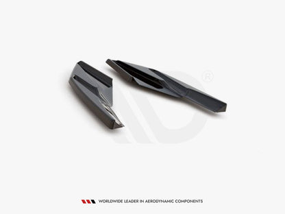 Maxton Design Rear Side Splitters VW Golf MK8 (2020-) - Textured