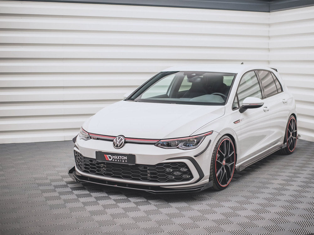 Maxton Design Front Bumper Wings (Canards) Volkswagen Golf GTI Mk8