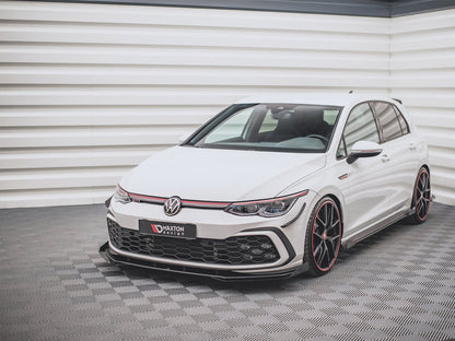 Maxton Design Front Bumper Wings (Canards) Volkswagen Golf GTI Mk8