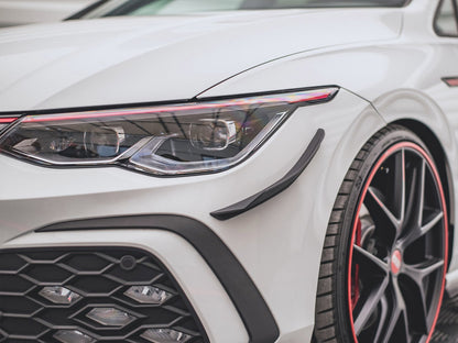 Maxton Design Front Bumper Wings (Canards) Volkswagen Golf GTI Mk8