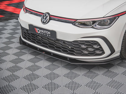 Maxton Design Street Pro Front Splitter Volkswagen Golf GTI / GTE / GTD / R-Line Mk8
