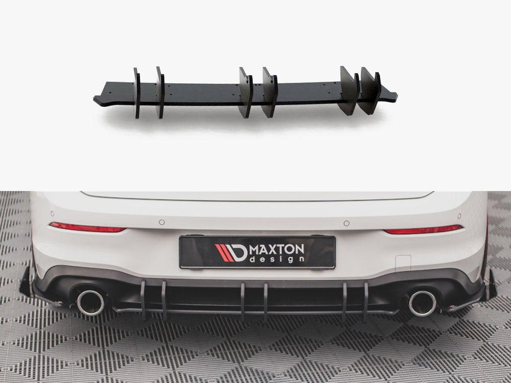 Maxton Design Street PRO Rear Diffuser V.2 VW Golf 8 GTI
