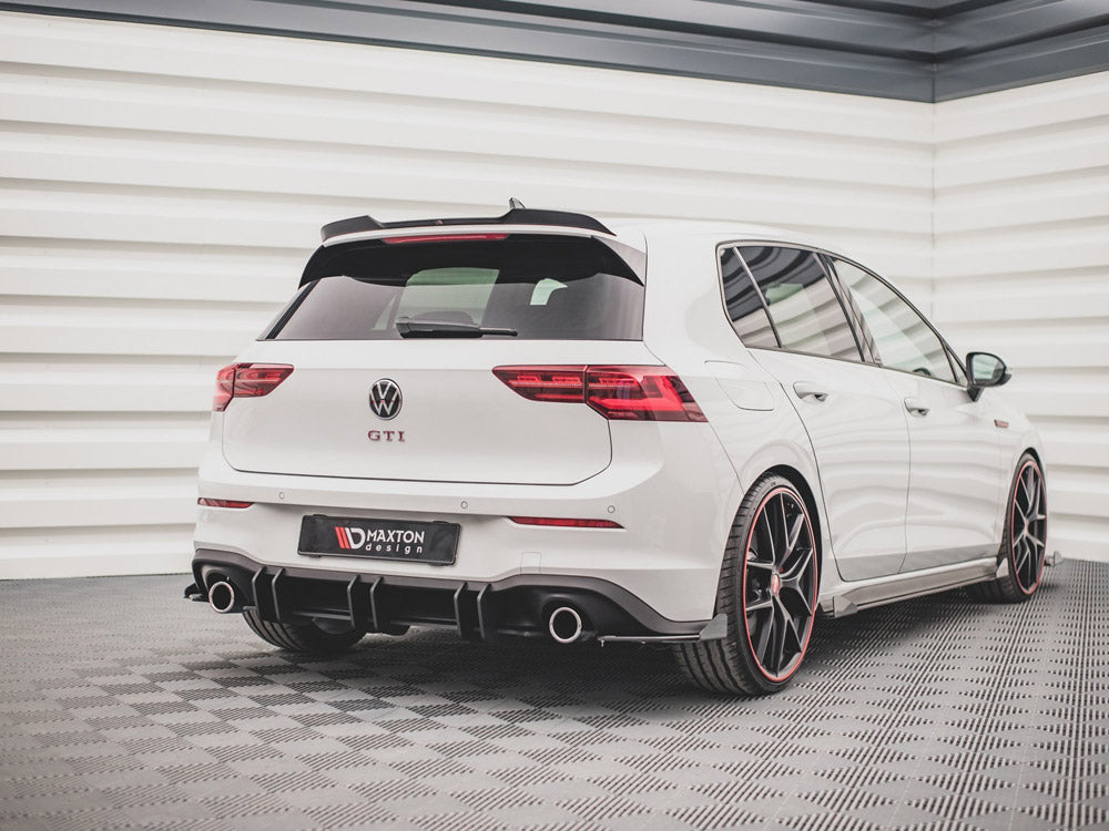 Maxton Design Street PRO Rear Diffuser V.2 VW Golf 8 GTI