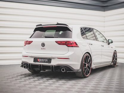 Maxton Design Street PRO Rear Diffuser V.2 VW Golf 8 GTI