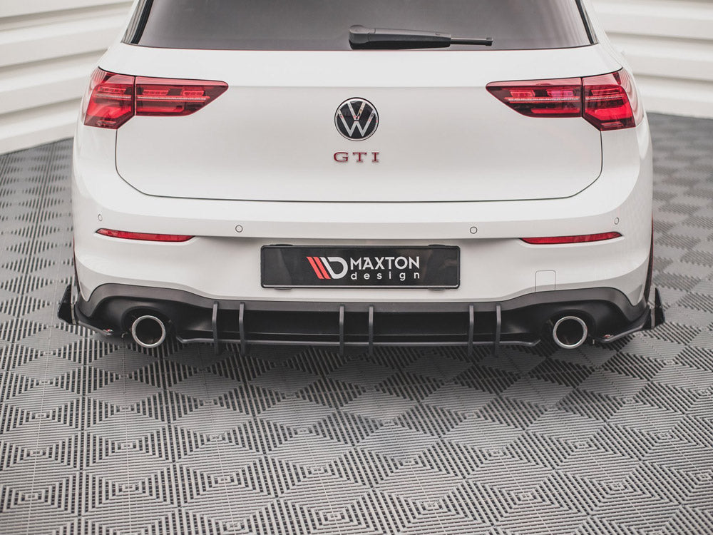 Maxton Design Street PRO Rear Diffuser V.2 VW Golf 8 GTI
