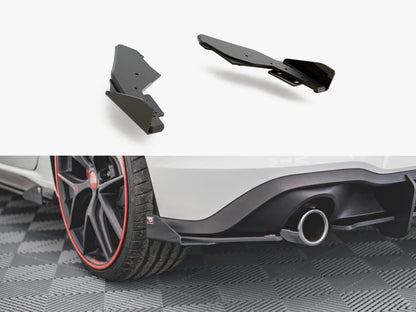 Maxton Design Street Pro Rear Side Splitters + Flaps Volkswagen Golf GTI / GTE / R-Line Mk8
