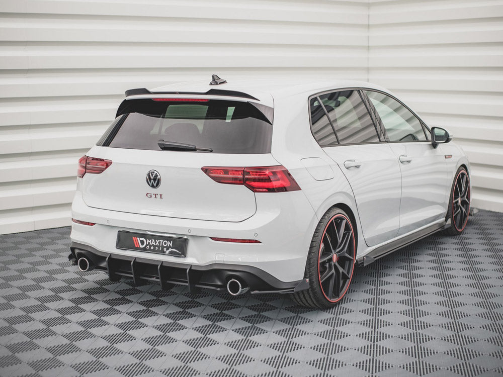 Maxton Design Street Pro Rear Side Splitters + Flaps Volkswagen Golf GTI / GTE / R-Line Mk8