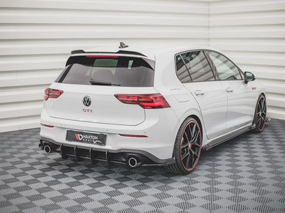 Maxton Design Street Pro Rear Side Splitters + Flaps Volkswagen Golf GTI / GTE / R-Line Mk8