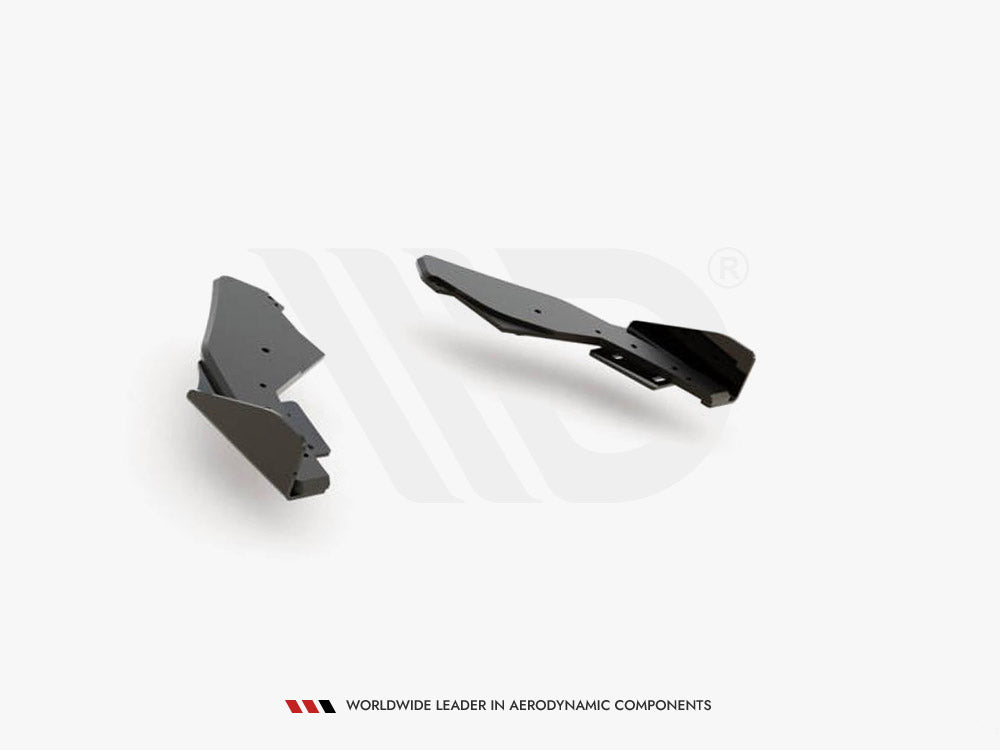 Maxton Design Street Pro Rear Side Splitters + Flaps Volkswagen Golf GTI / GTE / R-Line Mk8