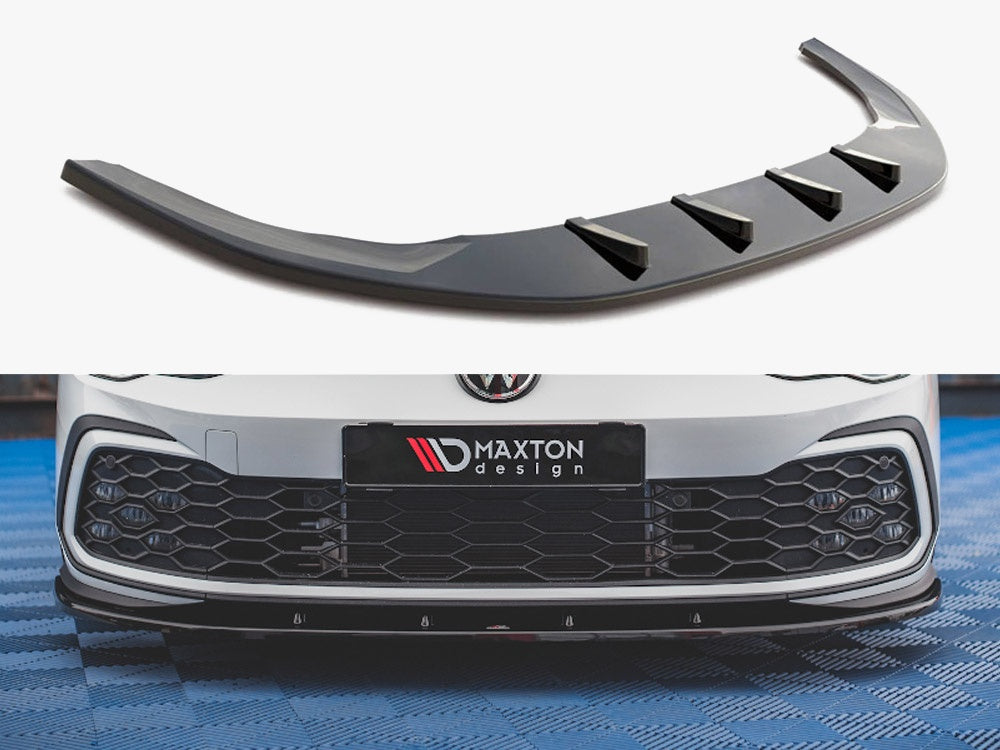 Maxton Design Front Splitter V.1 Volkswagen Golf GTI / GTE / GTD / R-Line Mk8