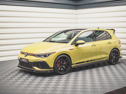 Maxton Design Side Skirts Diffusers V.2 + Flaps Volkswagen Golf GTI / GTE / GTI Clubsport / GTD / R-Line Mk8