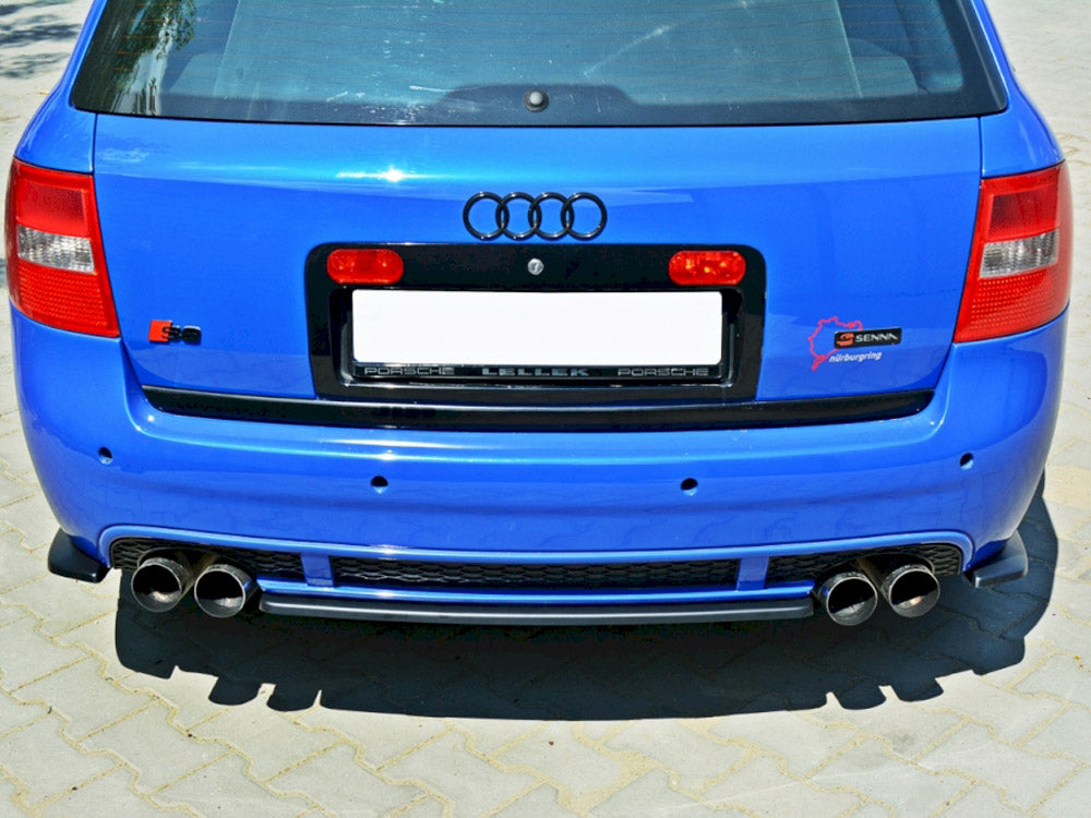 Maxton Design Rear Side Splitters Audi RS6 C5 Avant - Carbon Look