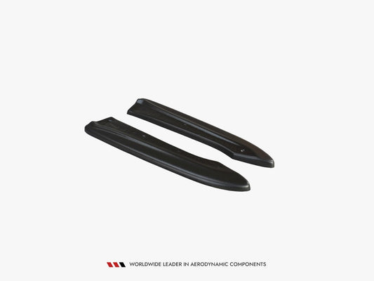 Maxton Design Rear Side Splitters Audi RS6 C6 Avant (2008-2010) - Carbon Look