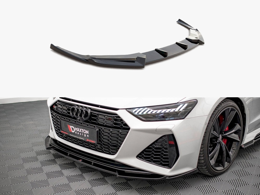 Maxton Design Front Splitter V.1 Audi RS7 C8