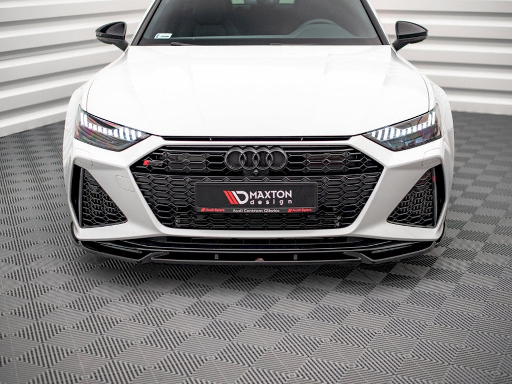 Maxton Design Front Splitter V.1 Audi RS7 C8
