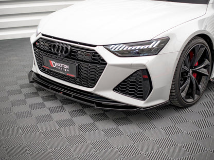Maxton Design Front Splitter V.1 Audi RS7 C8