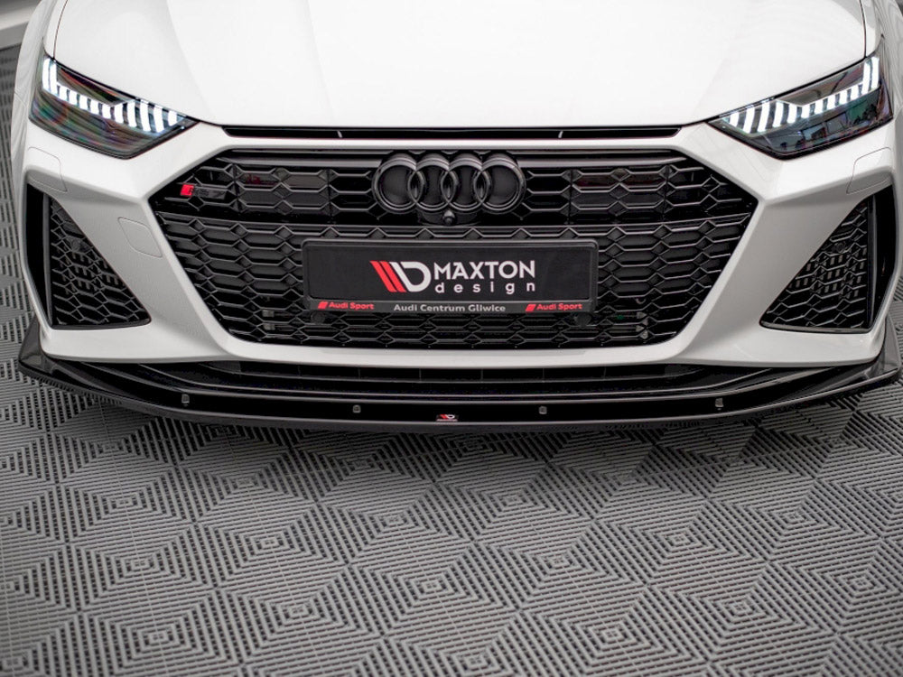 Maxton Design Front Splitter V.2 Audi RS7 C8