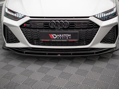 Maxton Design Front Splitter V.2 Audi RS7 C8