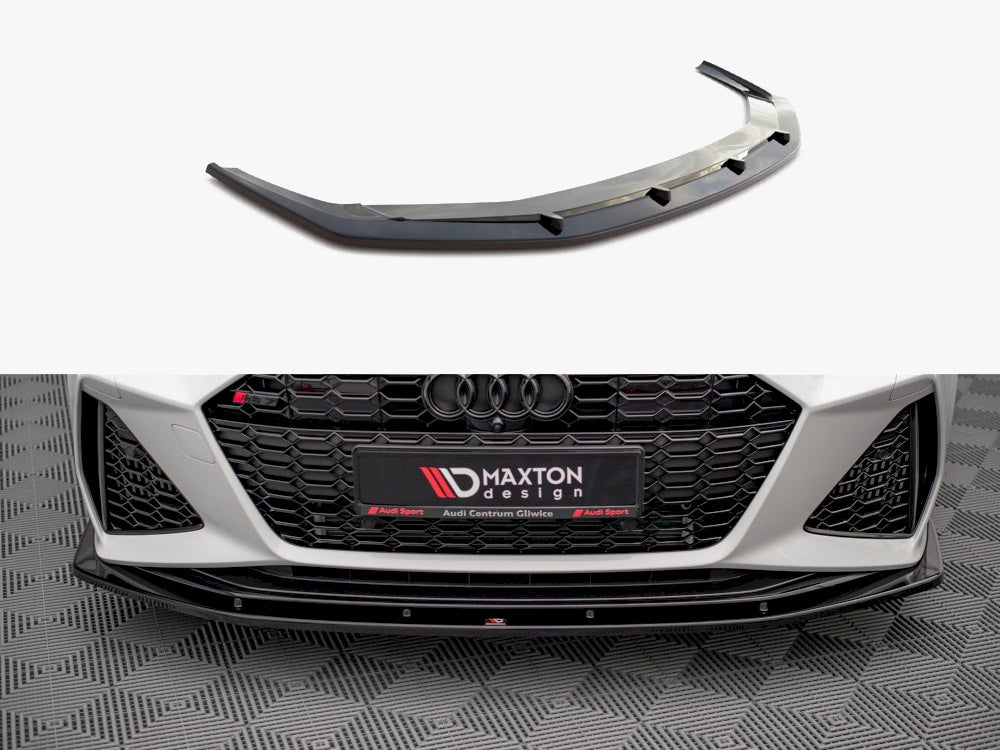 Maxton Design Front Splitter V.2 Audi RS7 C8
