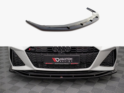 Maxton Design Front Splitter V.2 Audi RS7 C8