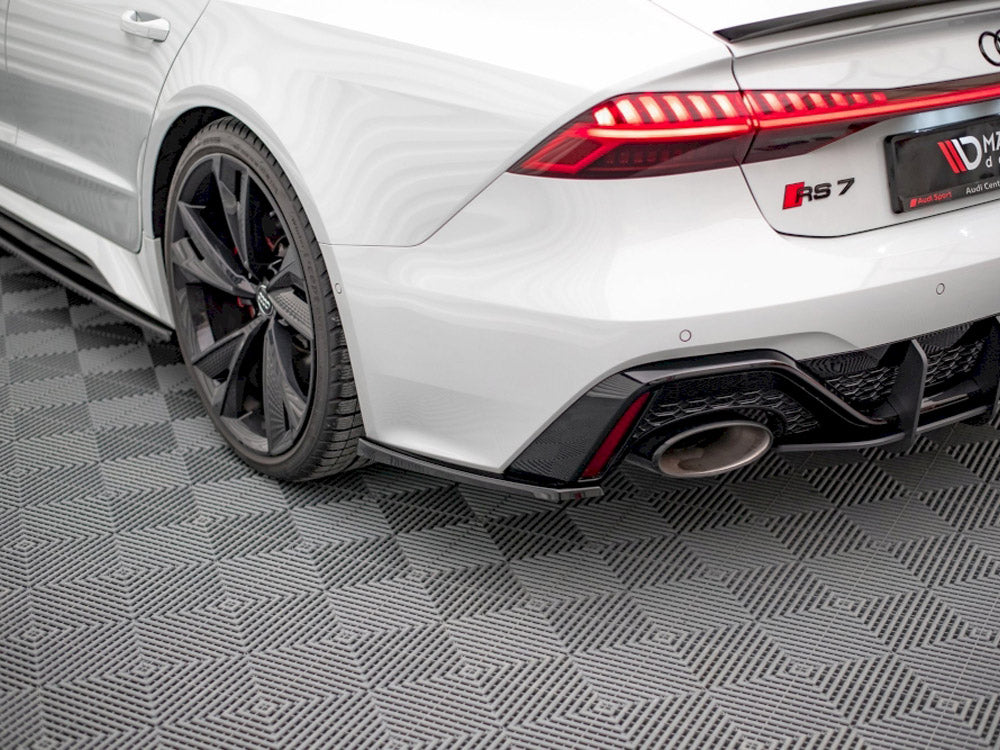 Maxton Design Rear Side Splitters V.1 Audi RS7 C8
