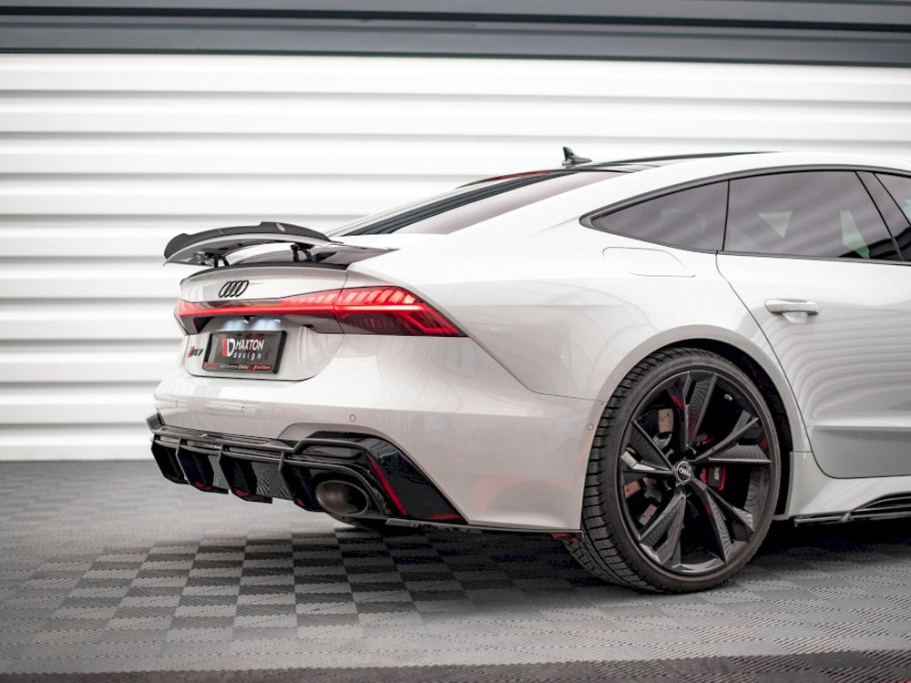 Maxton Design Rear Side Splitters V.2 Audi RS7 C8