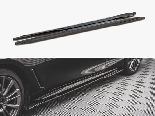 Maxton Design Side Skirts Diffusers Infiniti Q60 S MK2 (2017-)