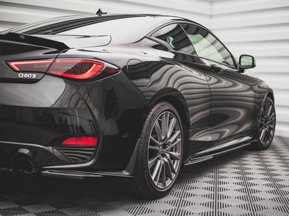 Maxton Design Side Skirts Diffusers Infiniti Q60 S MK2 (2017-)