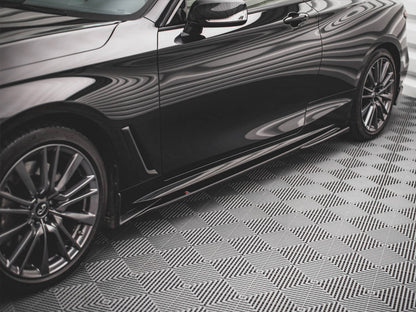 Maxton Design Side Skirts Diffusers Infiniti Q60 S MK2 (2017-)