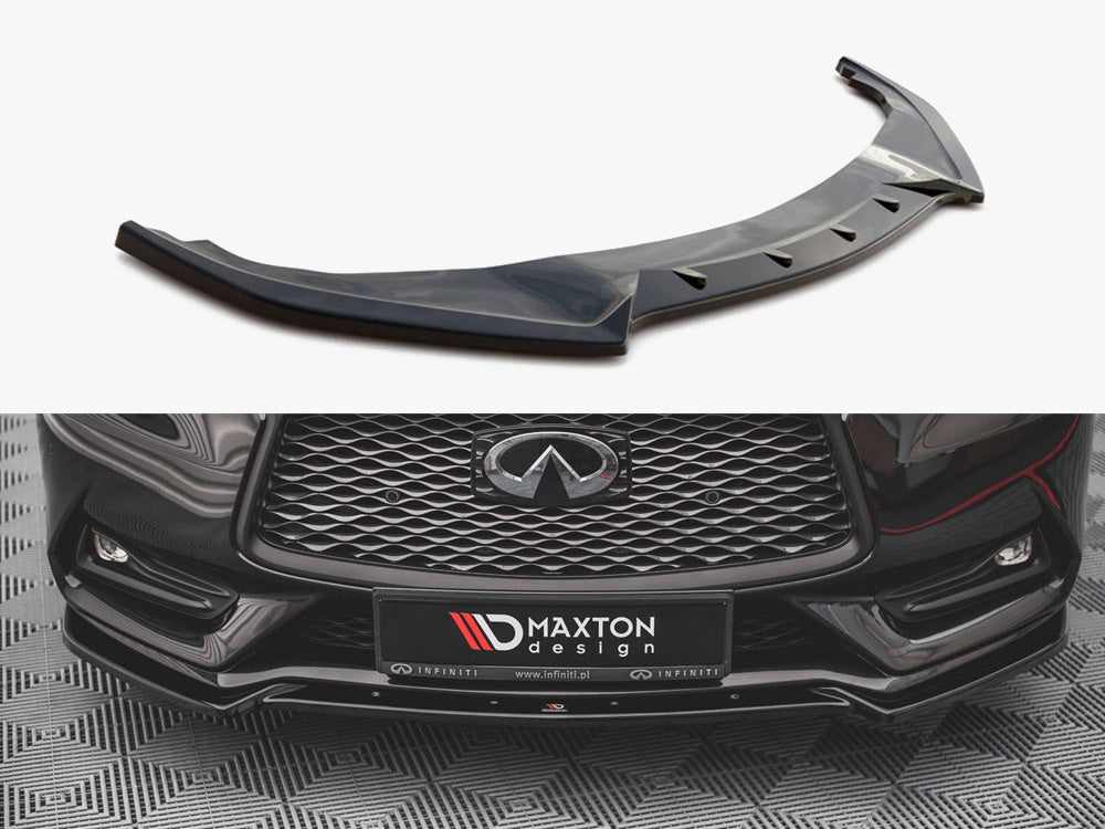 Maxton Design Front Splitter Infiniti Q60 S MK2 (2017-)
