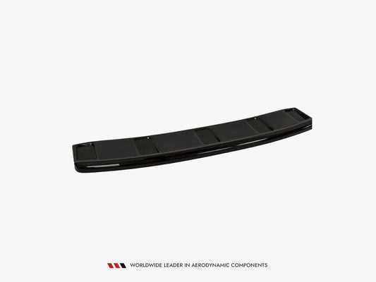 Maxton Design Central Rear Splitter Audi A7 S-line (Facelift) (Without Vertical Bars) (2014-2018) - Carbon Look
