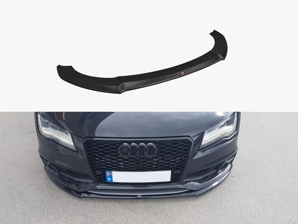Maxton Design Front Splitter V.1 Audi S7 / A7 S-line C7 (2010-2014)